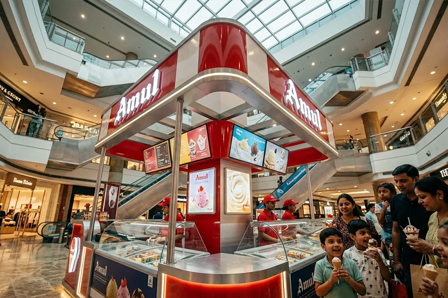 Promotional kiosk and pop-up stall brand activation in Noida