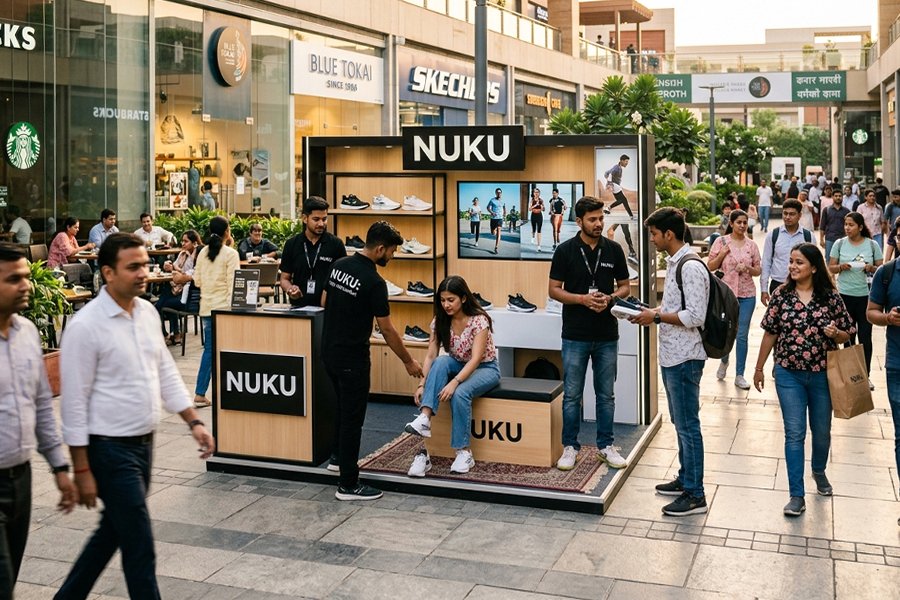 BTL marketing campaign in Gurgaon with brand activation setup