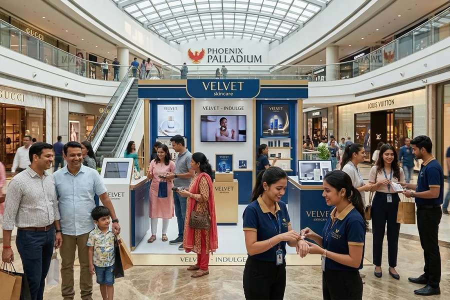 On-ground marketing services with direct customer engagement