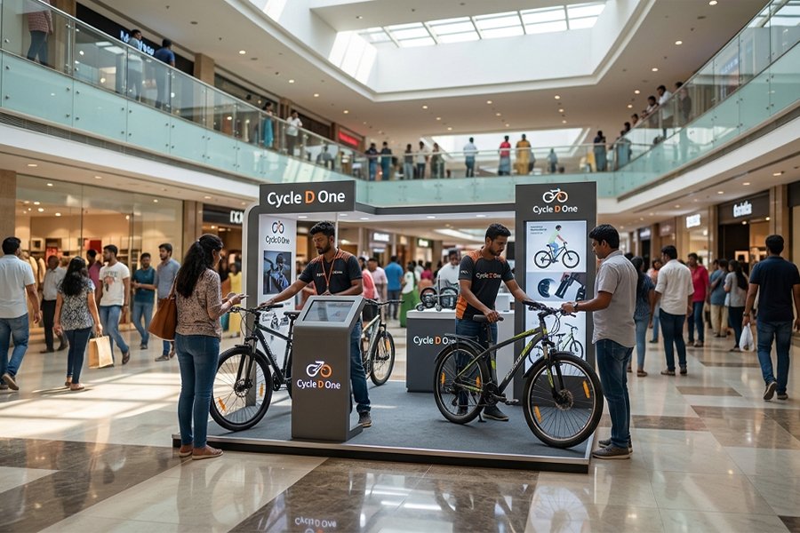 Experiential BTL activation campaign in Chennai for brand promotion