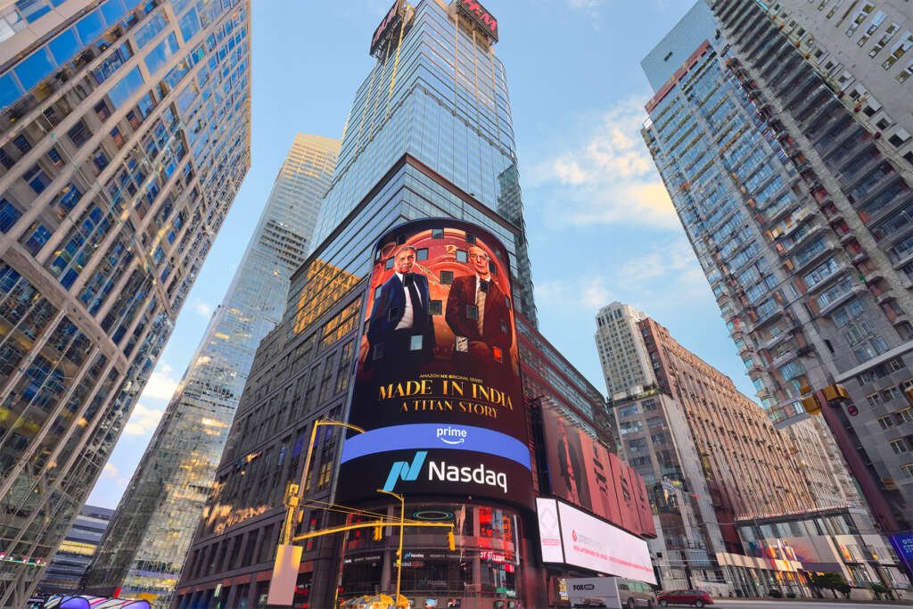 Times Square Billboard Promotion for “Made in India” Web Series