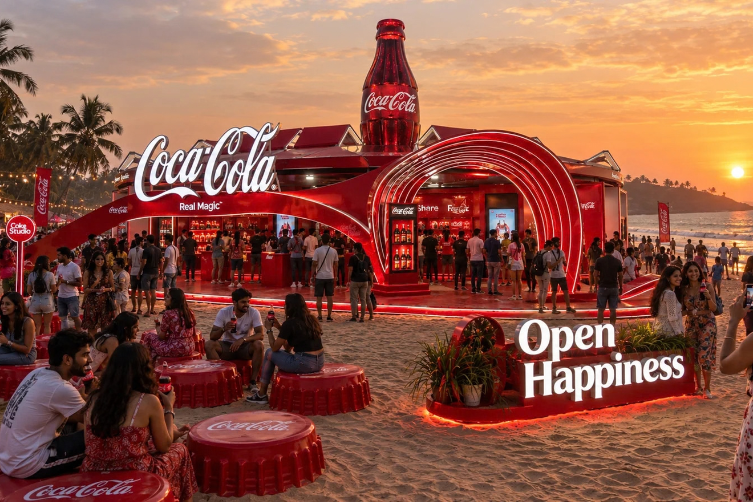 Brand Activation in Juhu Beach, Mumbai