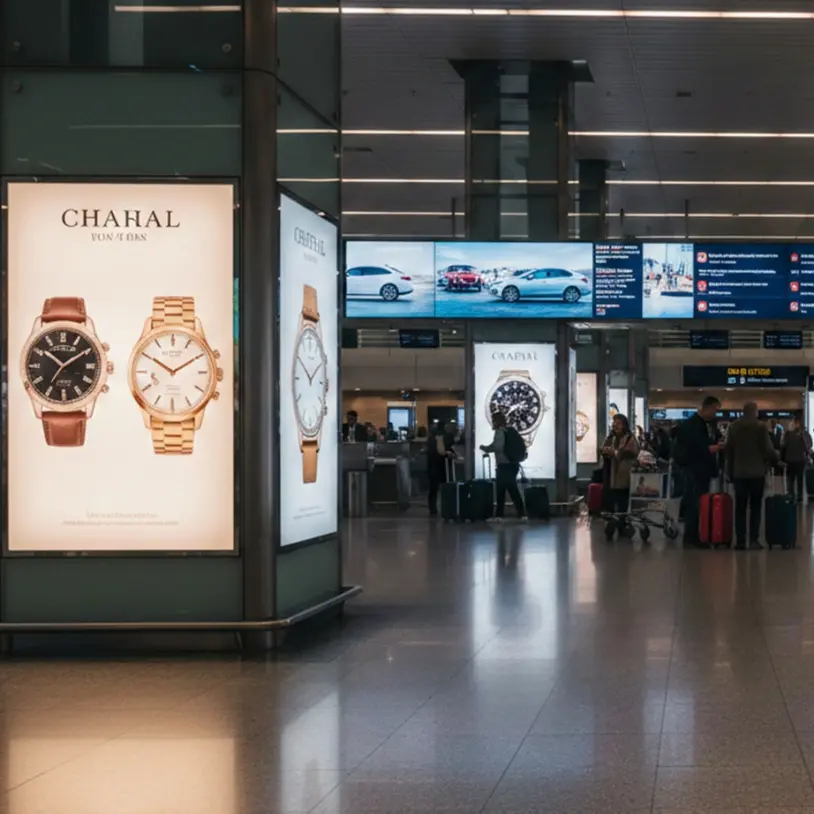 airport advertising